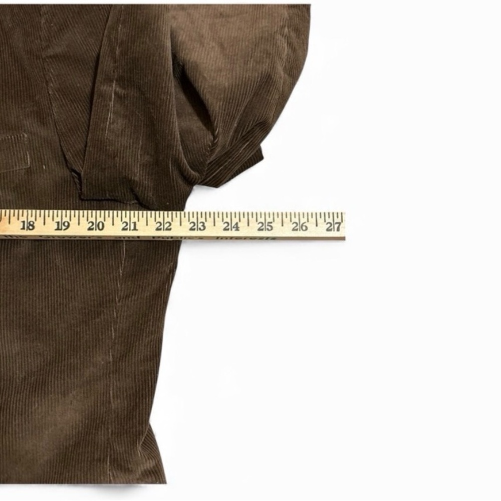Meeting Street 44R Cotton Brown Corduroy Blazer Sport Coat Suit Jacket - Picture 5 of 10